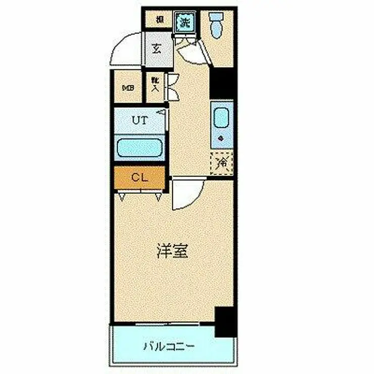 シンシア蒲田ステーションプラザ 1階階 間取り