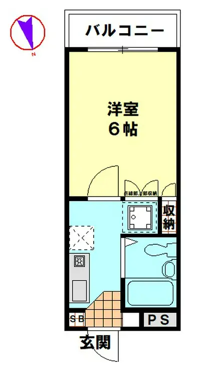 カーサジュモウ 3階階 間取り