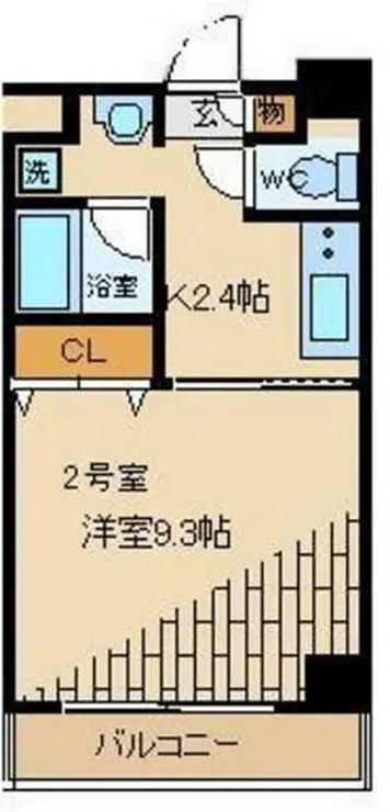 グランドゥールステージ50 7階階 間取り