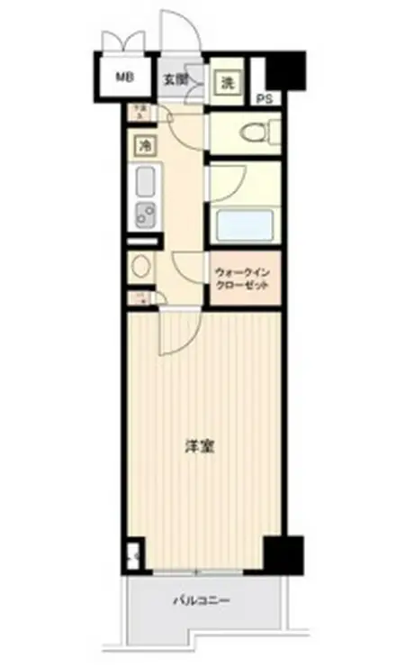 ルーブル亀戸天神前 5階階 間取り