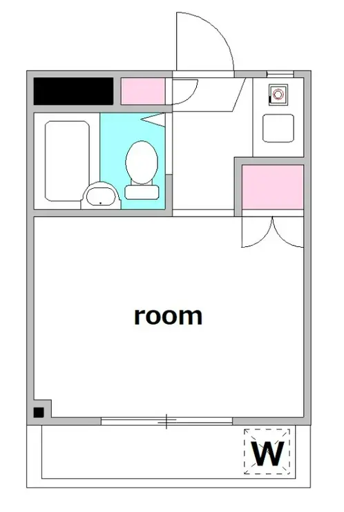 シュロス向日葵 2階階 間取り