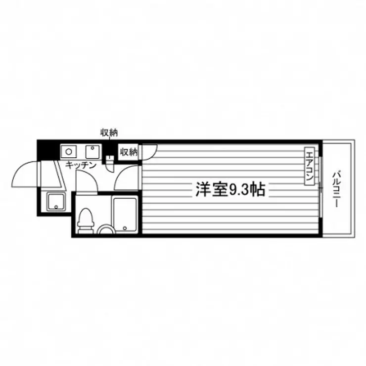 ハイツFK相模大野 4階階 間取り