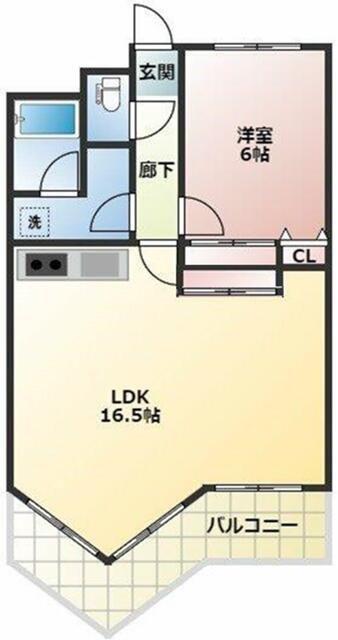 クリオ南葉山壱番館(1LDK/7階)の間取り写真