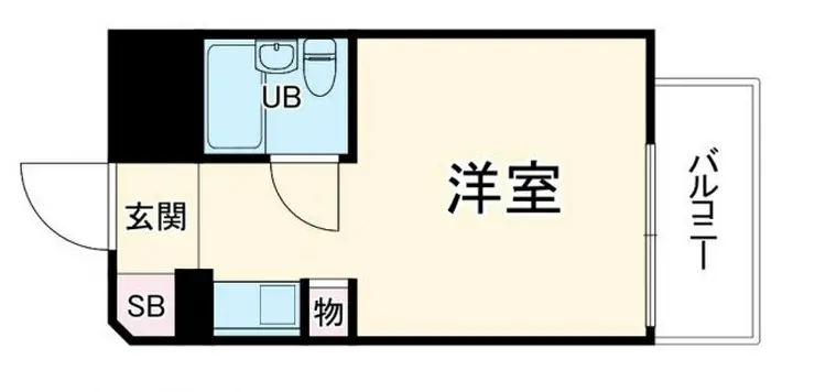 ロータリーライフ石川町 2階階 間取り