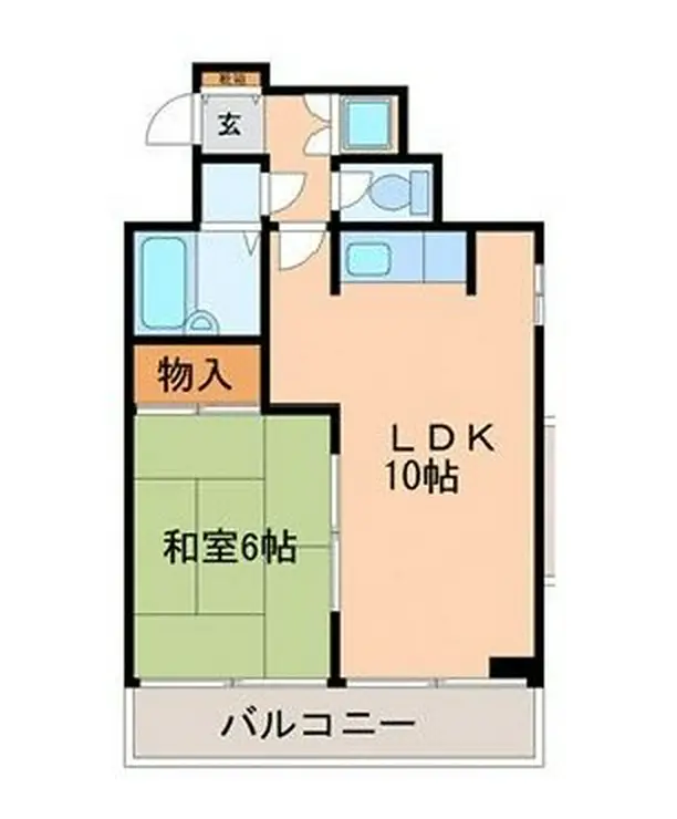 フォルジュ・山田 6階階 間取り