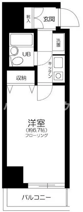 ライオンズマンション西が丘南 5階階 間取り