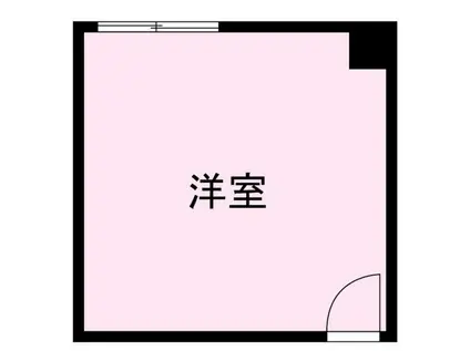 CLASSROOM(ワンルーム/2階)の間取り写真