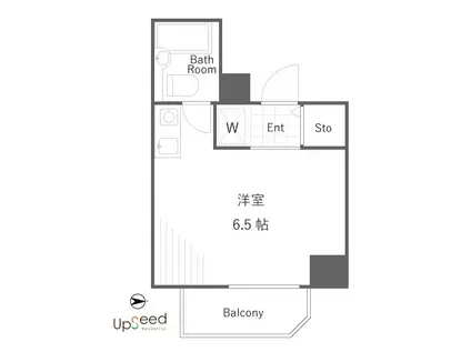 ダイアパレス錦糸町第5(ワンルーム/12階)の間取り写真