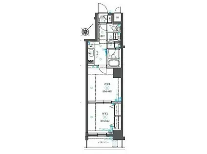 フェニックス横濱初音町(2K/2階)の間取り写真