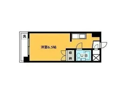 プレアール山王(ワンルーム/3階)の間取り写真