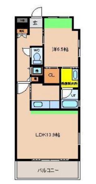 ALTE MEISTER(1LDK/7階)の間取り写真
