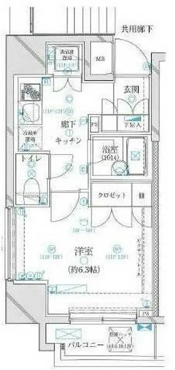 セジョリ西麻布 9階階 間取り