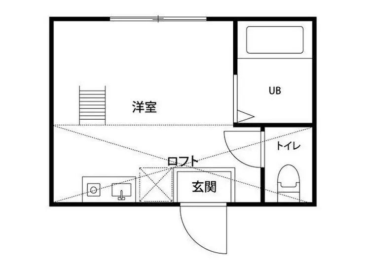 エナコート尻手 2階階 間取り