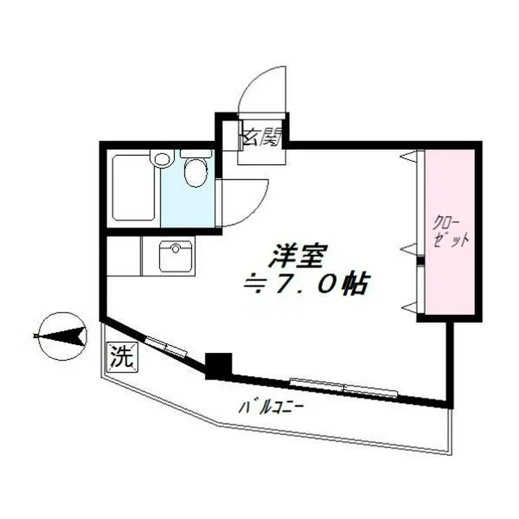 メゾンエスポワール 3階階 間取り