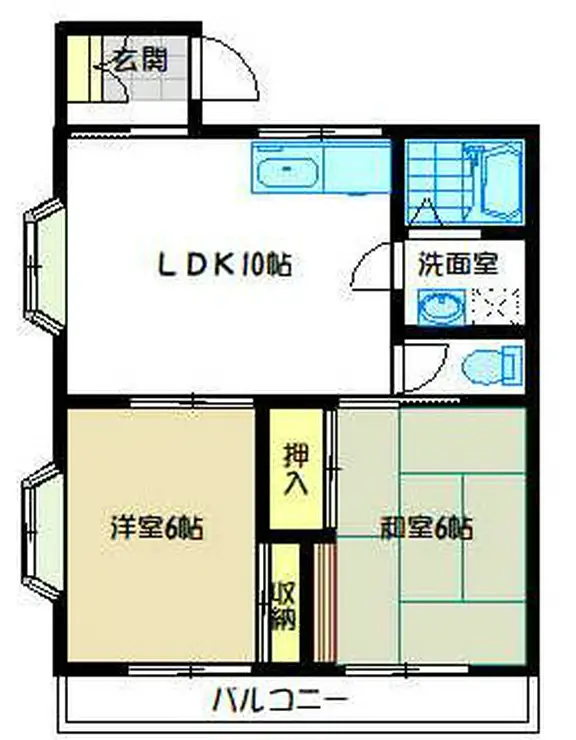 サングレース I 2階階 間取り