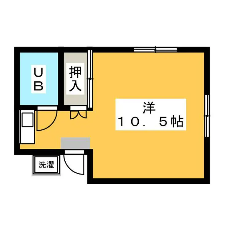 ハイツ志村 1階階 間取り