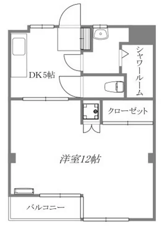 第一田中マンション 4階階 間取り