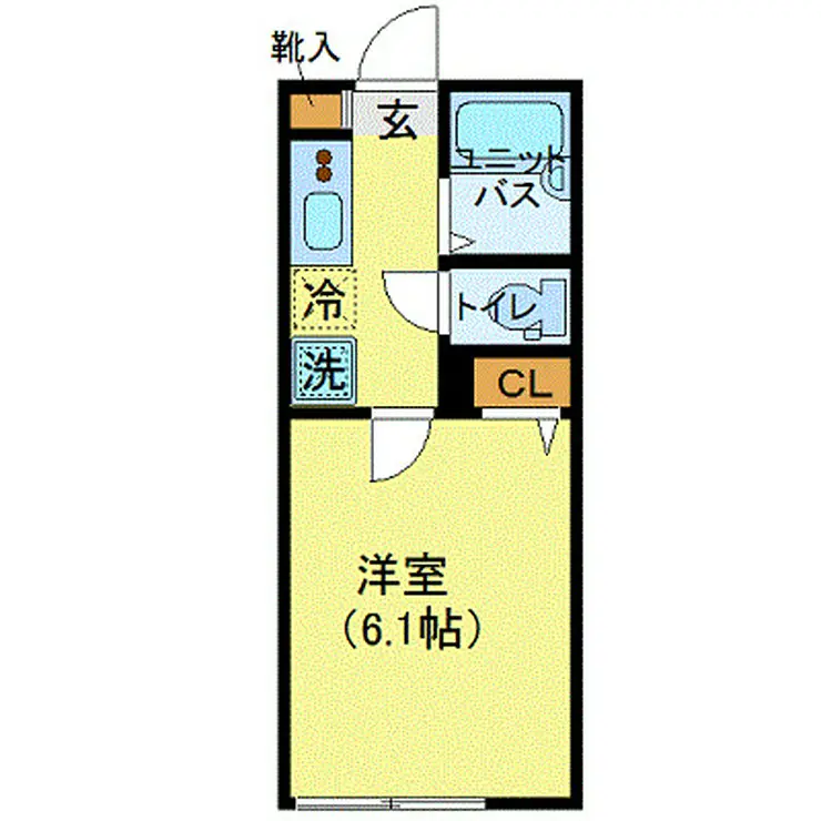 フェリーチェ洗足池 2階階 間取り