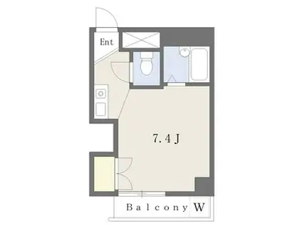 グランヴィア庄内(ワンルーム/3階)の間取り写真