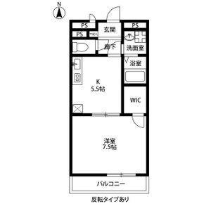 アンプルールフェールREALIFE(1DK/3階)の間取り写真