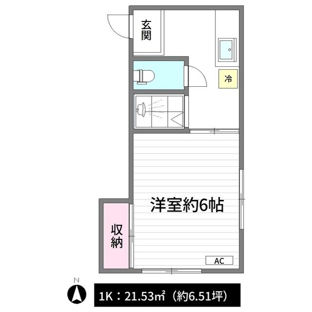 ＪＲ中央線 高円寺駅 徒歩16分 2階建 築47年