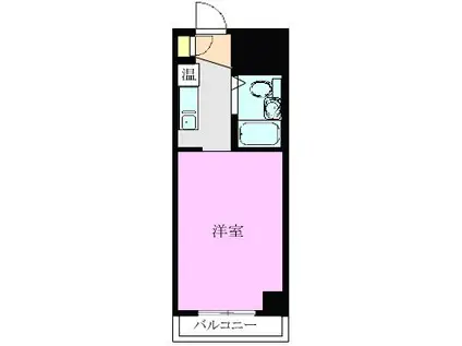 カレッジハイツASAKAI(ワンルーム/2階)の間取り写真