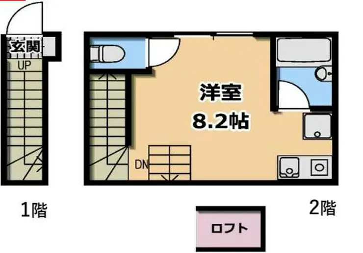 アートヒルズ井の頭公園 2階階 間取り