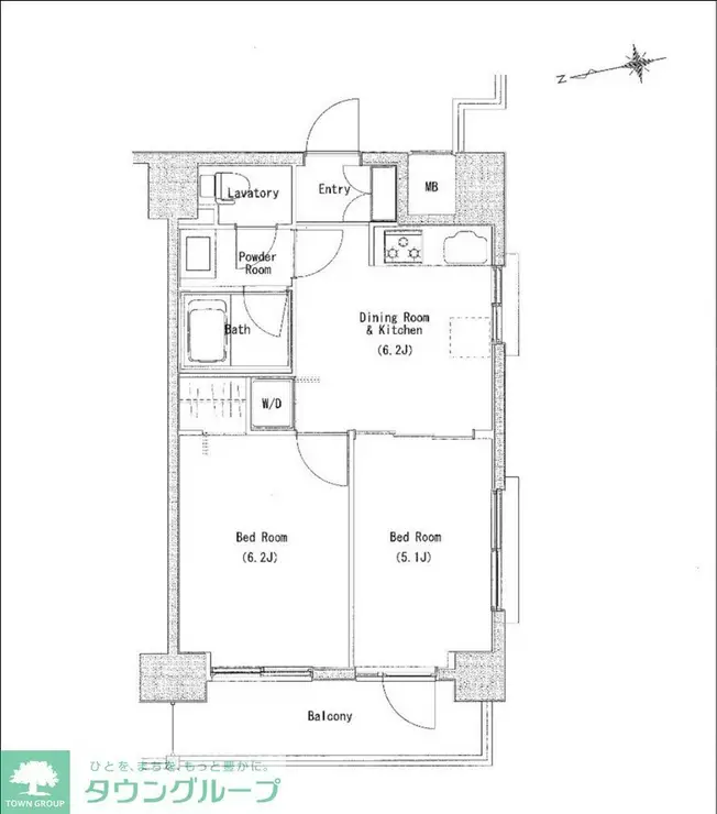 ソサエティ蔵前 11階階 間取り