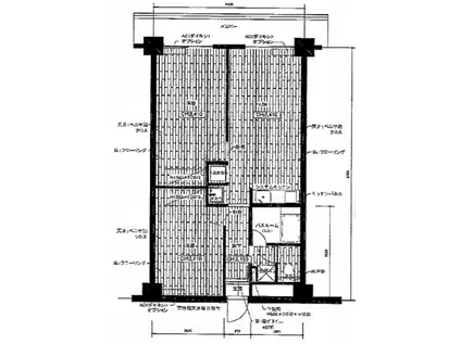PRATIQUE SAGINOMIYA(2LDK/2階)の間取り写真