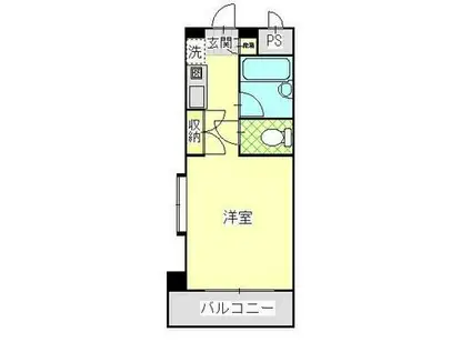 サンライフキャンパスピア長崎(ワンルーム/3階)の間取り写真