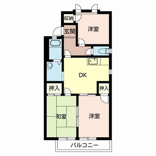 ガーデンハイツ緑ヶ丘F棟