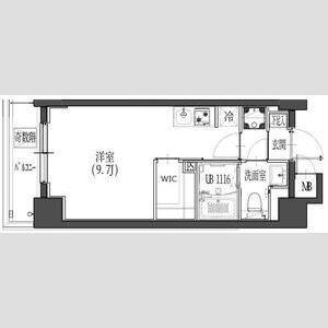 S-RESIDENCE東日暮里(ワンルーム/2階)の間取り写真