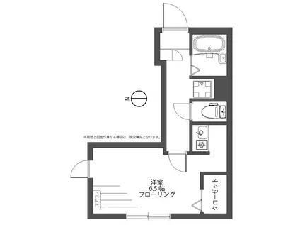 アルタ アレナ(1K/1階)の間取り写真