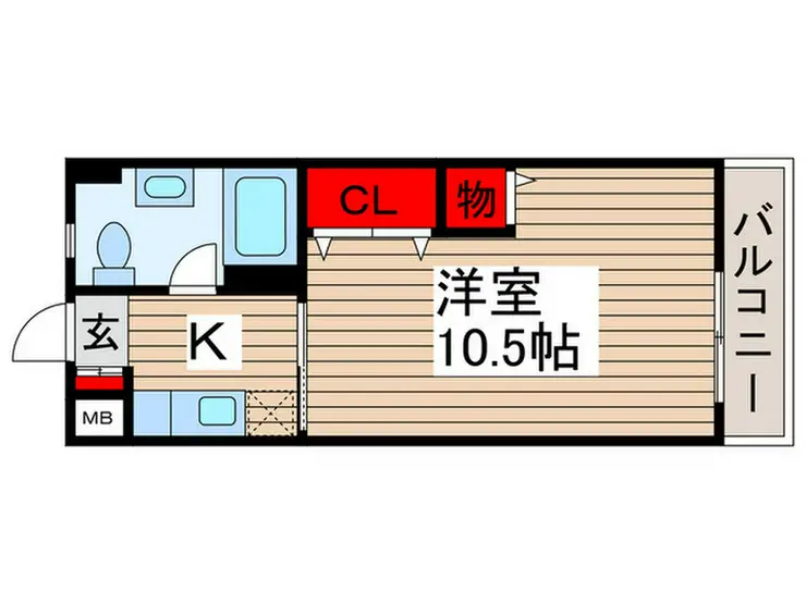 行徳マンション 4階階 間取り