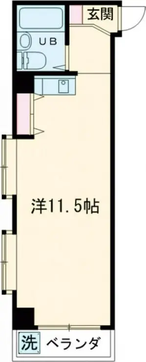 倉林マンション 4階階 間取り