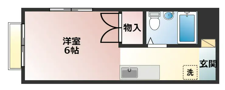 エコーハイツ 2階階 間取り