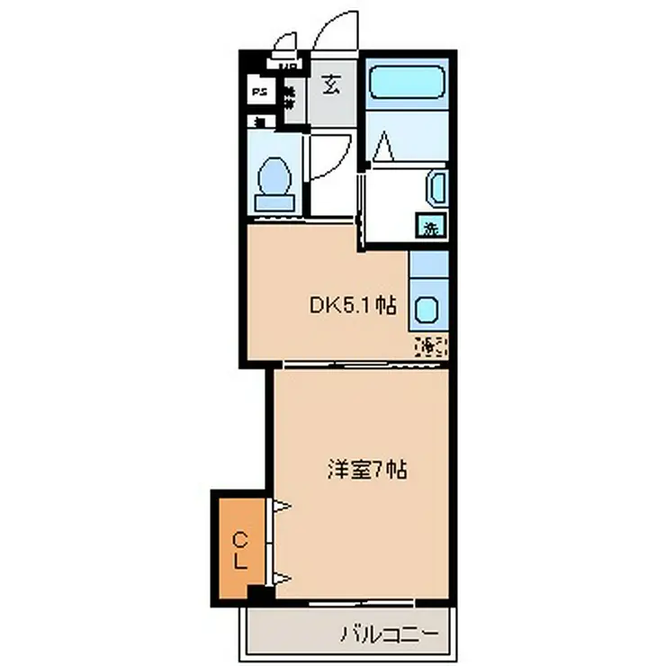 アルカディア・ハミーユ 1階階 間取り