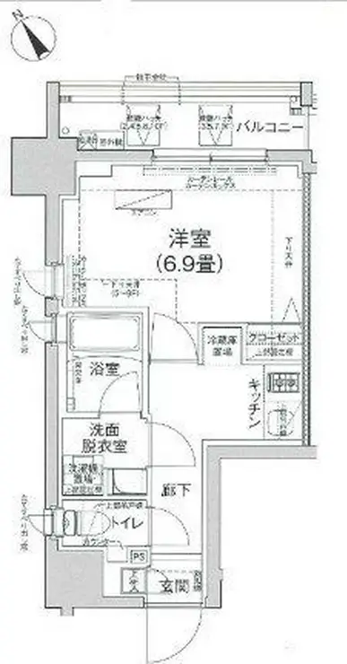 アイル プレミアム駒込 3階階 間取り