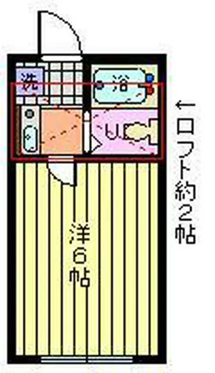 プラスコート白幡 2階階 間取り