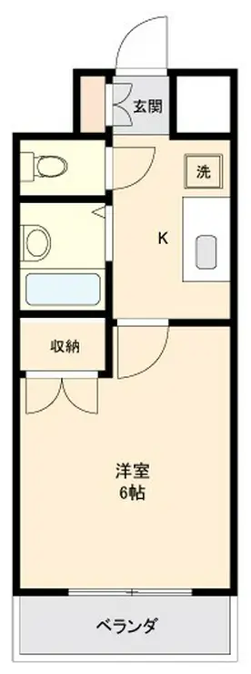 エクセリア荻窪 3階階 間取り