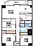 エスクロー澄川(3LDK/2階)の間取り写真