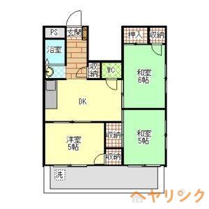 TZ守山(3DK/4階)の間取り写真
