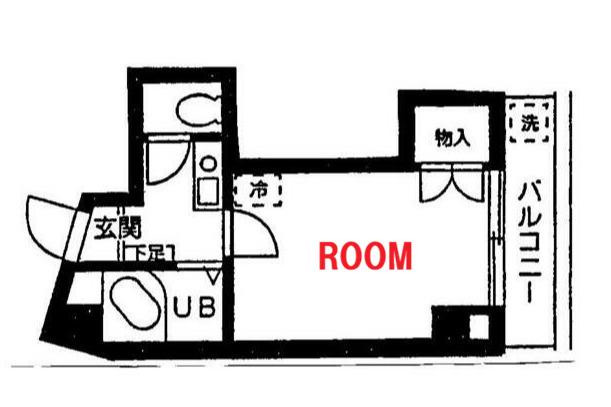 エクセル天王町(1K/3階)の間取り写真