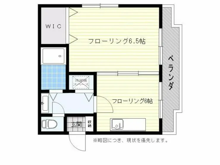 アドレ志茂 1階階 間取り