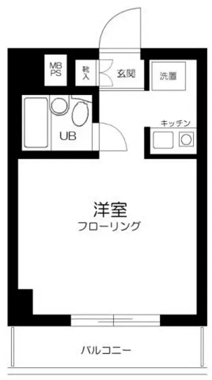 ライオンズプラザヨコハマ戸部 4階階 間取り