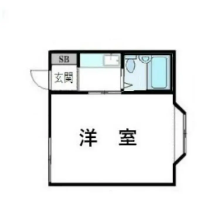 ユースランドA棟 2階階 間取り