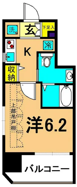 エステムプラザ品川大井町クリスタルヒルズ 3階階 間取り