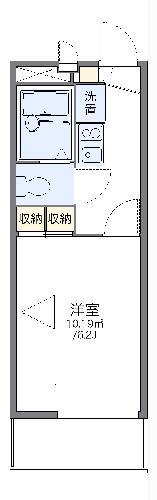 レオパレス西陵(1K/3階)の間取り写真