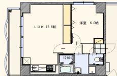 I.BIS SAKURA(1LDK/10階)の間取り写真