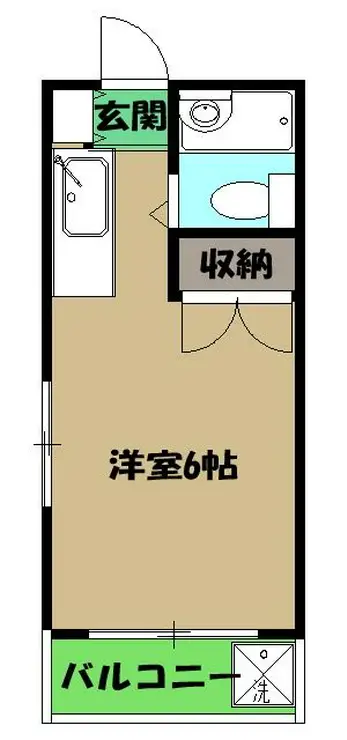 コスモビル 2階階 間取り